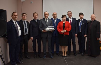 Uroczyste oddanie do użytku pojazdów zakupionych w ramach środków PFRON