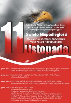 Święto Niepodległości - 11 listopada 2019 rok