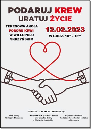 Akcja Honorowego Oddawania Krwi - 12 lutego 2023 r.
