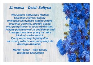 Życzenia z okazji Dnia Sołtysa