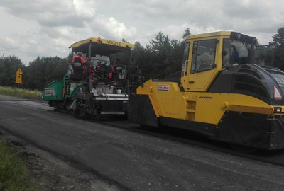 Przebudowa drogi wojewódzkiej nr 986 Tuszyma – Wiśniowa w miejscowości Wielopole Skrzyńskie, km 37+900 – 38+460