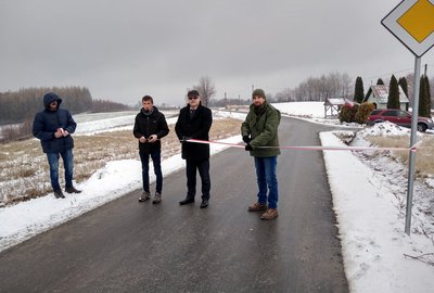 Przebudowa drogi Wielopole - Sośnice – Jaszczurowa