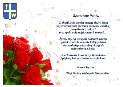 Życzenia z okazji Dnia Kobiet