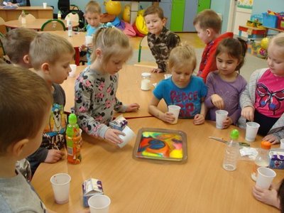 Zajęcia dodatkowe dla przedszkolaków w ramach realizowanego projektu pn. "Nowa Jakość Edukacji w Integracyjnym Przedszkolu Krasnala Hałabały"