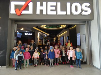 Wyjazd do kina dzieci z integracyjnych oddziałów przedszkolnych