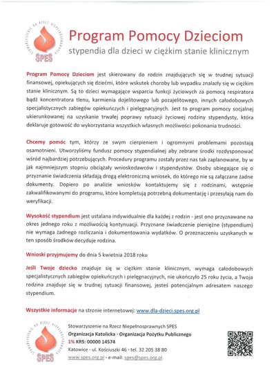 Program Pomocy Dzieciom