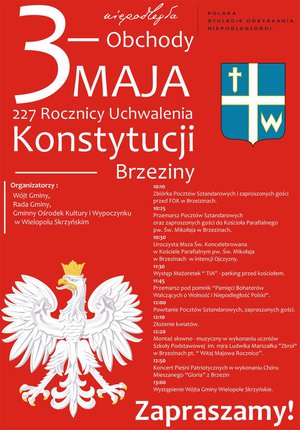 227 Rocznica Uchwalenie Konstytucji 3 Maja