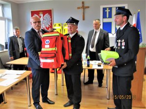 Nowy sprzęt ratowniczy dla Jednostek OSP z terenu Gminy Wielopole Skrzyńskie