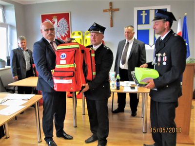 Nowy sprzęt ratowniczy dla Jednostek OSP z terenu Gminy Wielopole Skrzyńskie