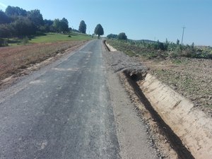 Przebudowa drogi gminnej Brzeziny Łęg