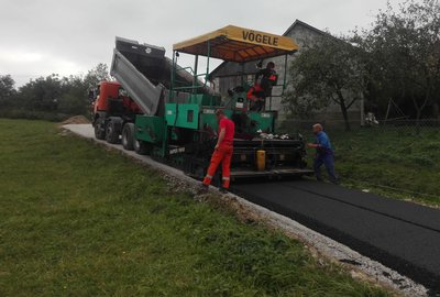 Przebudowa drogi gminnej Nawsie k. Traciak