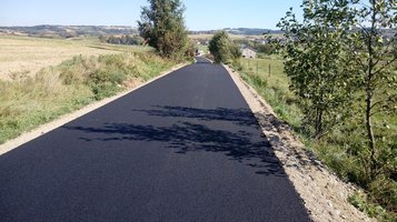 Przebudowa drogi   Glinik Pasieki