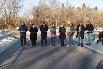 Przebudowa mostu na drodze powiatowej Brzeziny - Brzeziny Pogwizdów