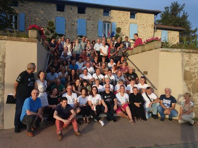 Wizyta Gminy Wielopole Skrzyńskie w partnerskim mieście Reventin – Vaugris we Francji