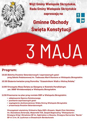 GMINNE OBCHODY ŚWIĘTA KONSTYTUCJI 3 MAJA