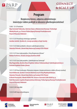 Bezpieczny biznes, odporna administracja: inwestycje i dobre praktyki w obszarze cyberbezpieczeństwa!