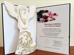 Najstarsza mieszkanka gminy Wielopole Skrzyńskie świętowała 104 urodziny