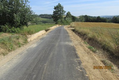 Przebudowa drogi Brzeziny Zagrody