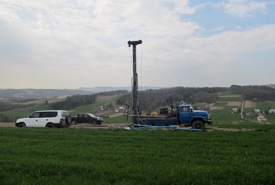Wykonanie otworów poszukiwawczych za wodą w miejscowościach Broniszów i Glinik