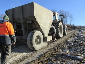 Przebudowa drogi gminnej Wielopole - Nowa Wieś - Różanka