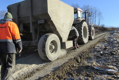 Przebudowa drogi gminnej Wielopole - Nowa Wieś - Różanka