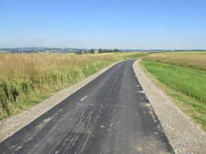 Przebudowa drogi Glinik Polny Gościniec - Szkodna - II Etap odcinek o długości 300 mb