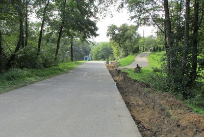 Przebudowa drogi powiatowej Nr 1343R Gnojnica – Broniszów w m. Broniszów