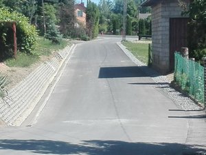 Przebudowa drogi Glinik Skórówka