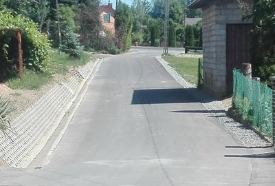 Przebudowa drogi Glinik Skórówka