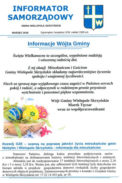 Informator Samorządowy - marzec 2018