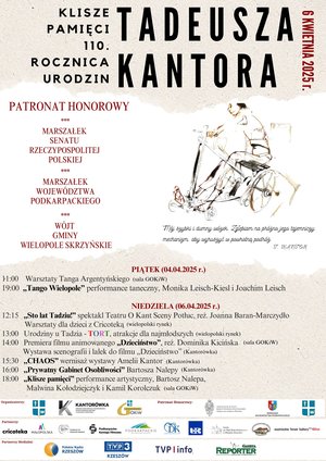 KLISZE PAMIĘCI w 110 rocznicę urodzin Tadeusza Kantora