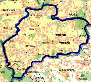 Sołectwa gminy Wielopole Skrzyńskie