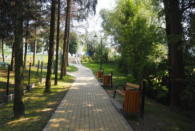 Przebudowa ciągu komunikacyjnego przy placu zabaw w Wielopolu Skrzyńskim