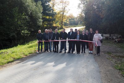 „Przebudowa drogi Brzeziny k. Śliwiński”