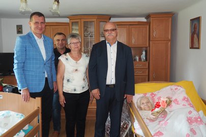 Jubileusz 100-lecia urodzin Pani Anny Sypień z Nawsia