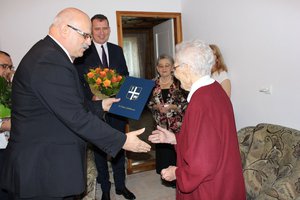 Jubileusz 100 - lecia urodzin Pani Genowefy Bizon z Broniszowa