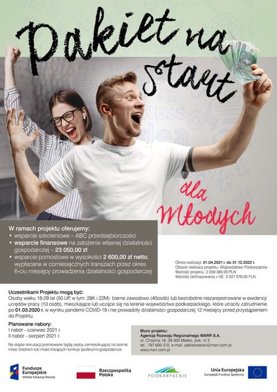 "Pakiet na start dla Młodych"