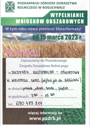 Dopłaty bezpośrednie 2023r.