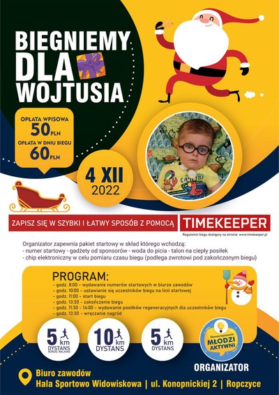 Bieg Charytatywny "Biegniemy dla Wojtusia"