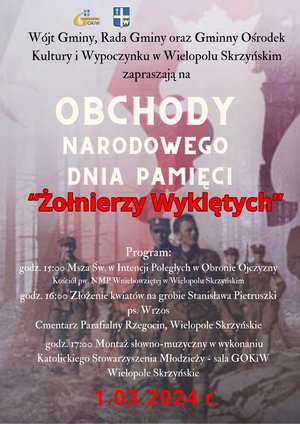 Obchody Narodowego Dnia Pamięci ,, Żołnierzy Wyklętych"