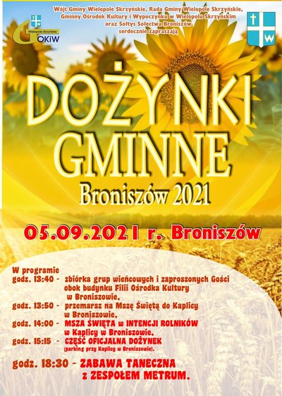 Dożynki Gminne Broniszów 2021