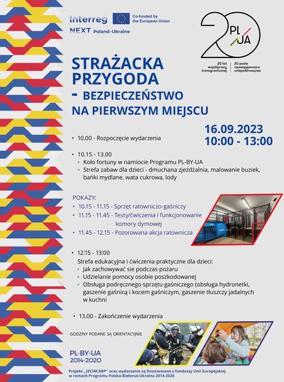 Strażacka przygoda - bezpieczeństwo na pierwszym miejscu