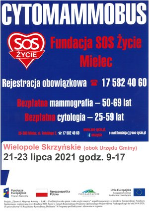 Bezpłatne badania mammografia i cytologia