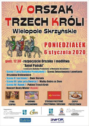V Orszak Trzech Króli w Wielopolu Skrzyńskim