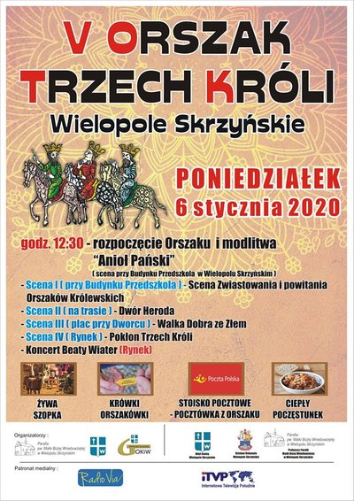 V Orszak Trzech Króli w Wielopolu Skrzyńskim