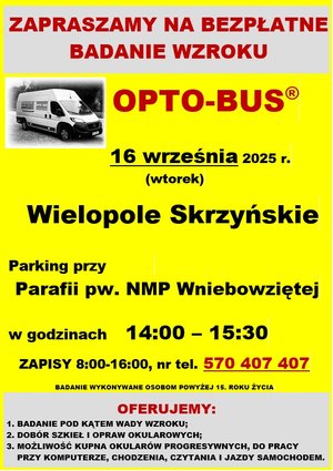 Bezpłatne badanie wzroku