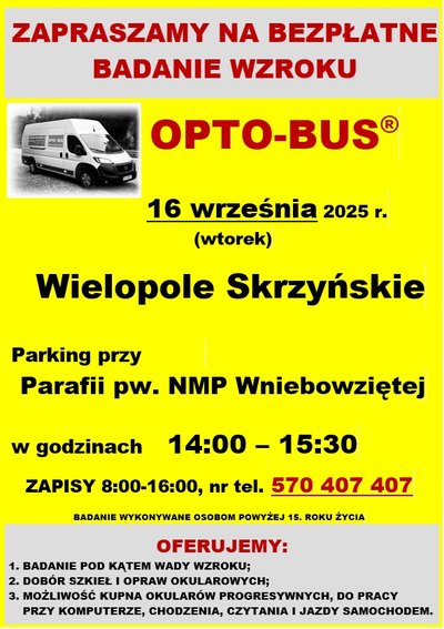 Bezpłatne badanie wzroku