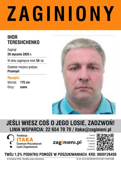 Poszukiwania osoby zaginionej