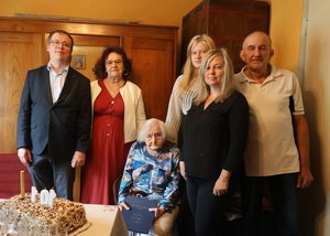 101 urodziny mieszkanki gminy Wielopole Skrzyńskie