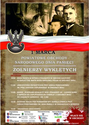 POWIATOWE OBCHODY NARODOWEGO DNIA PAMIĘCI ŻOŁNIERZY WYKLĘTYCH